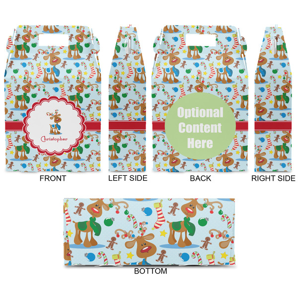 Reindeer Gable Favor Box - Approval