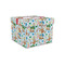Reindeer Gift Boxes with Lid - Canvas Wrapped - Small - Front/Main