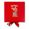 Reindeer Gift Boxes with Magnetic Lid - Red - Approval