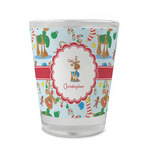 Reindeer Glass Shot Glass - 1.5 oz - Set of 4 (Personalized)