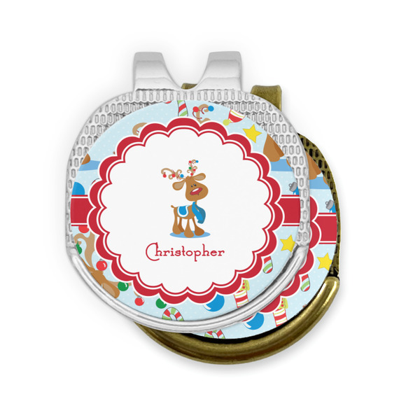 Reindeer Golf Ball Marker Hat Clip - PARENT/MAIN