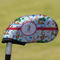 Reindeer Golf Club Cover - Front