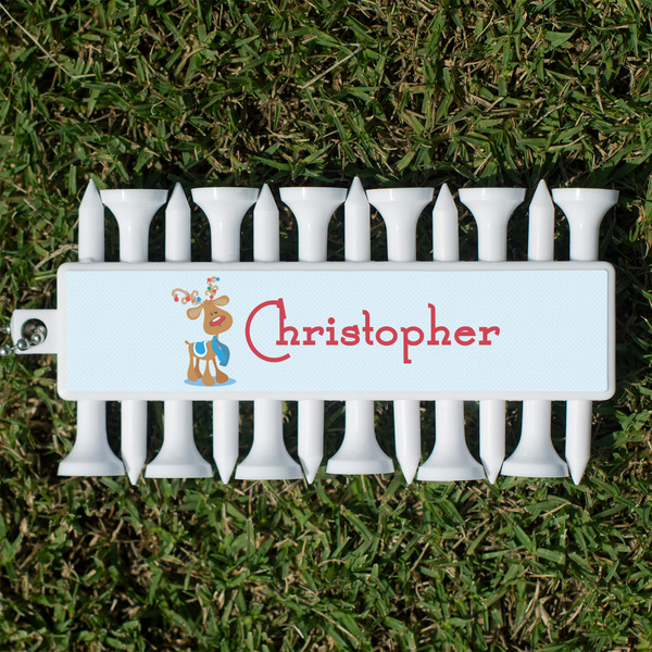 Reindeer Golf Tees & Ball Markers Set - Front