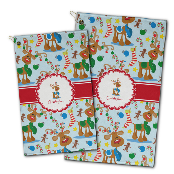 Reindeer Golf Towel - PARENT (small and large)