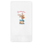 Reindeer Guest Towels - Full Color (Personalized)