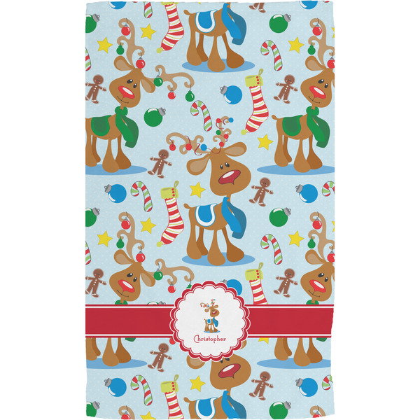 Reindeer Hand Towel (Personalized)