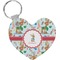 Reindeer Heart Keychain (Personalized)