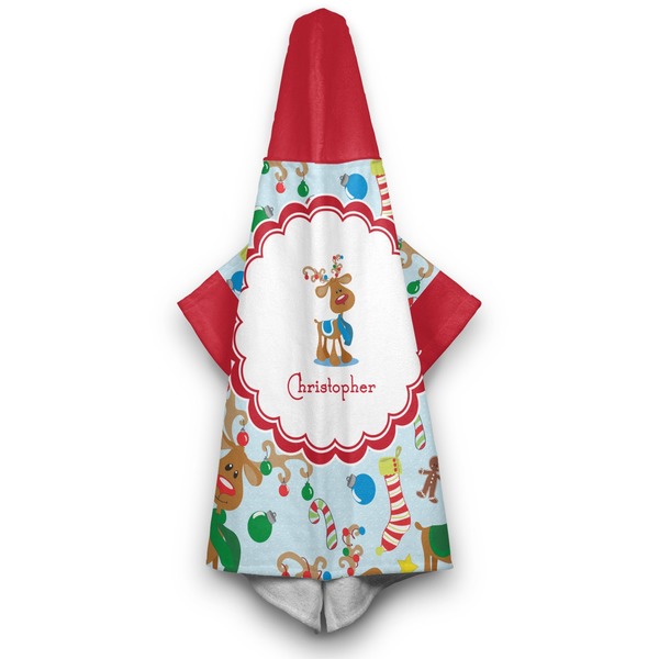 Reindeer Hooded Towel - Hanging