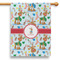 Reindeer 28" House Flag (Personalized)