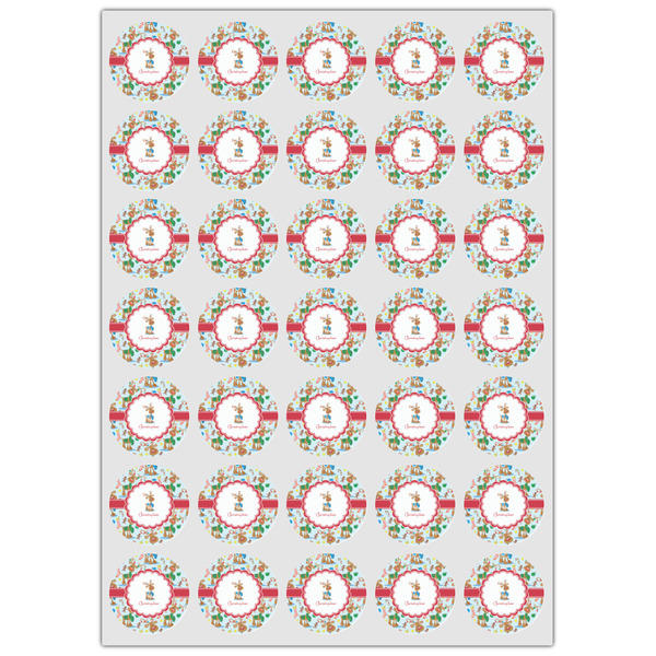 Reindeer Icing Circle - XSmall - Set of 35