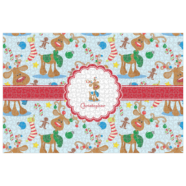 Custom Reindeer Jigsaw Puzzle - 1000-piece (Personalized)