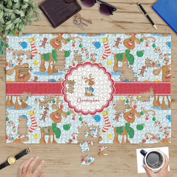 Reindeer Jigsaw Puzzle 1014 Piece - In Context