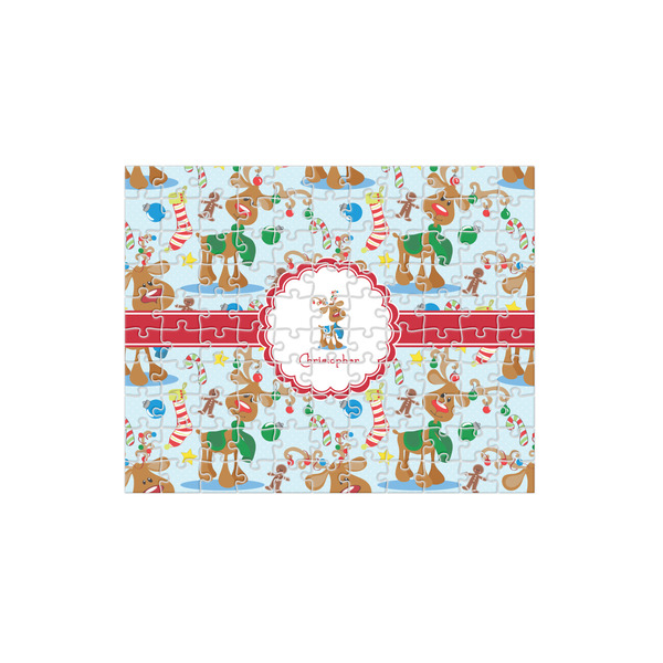 Custom Reindeer 110 pc Jigsaw Puzzle (Personalized)
