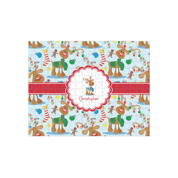 Custom Reindeer 252 pc Jigsaw Puzzle (Personalized)