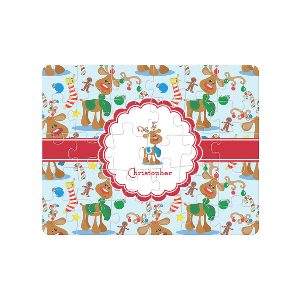 Custom Reindeer Jigsaw Puzzles (Personalized)