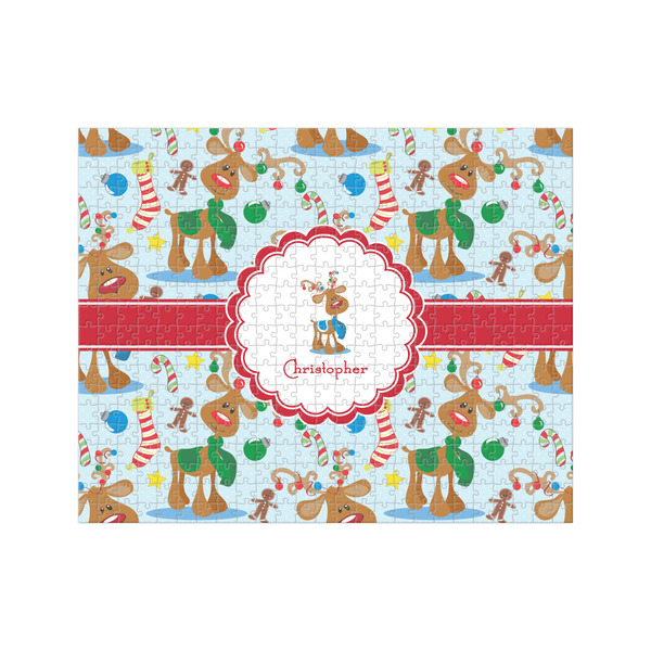 Custom Reindeer 500 pc Jigsaw Puzzle (Personalized)