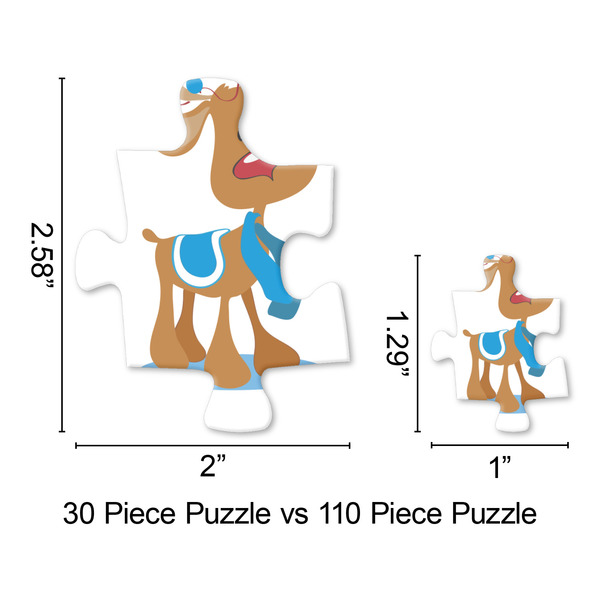 Reindeer Jigsaw Puzzle - Piece Comparison