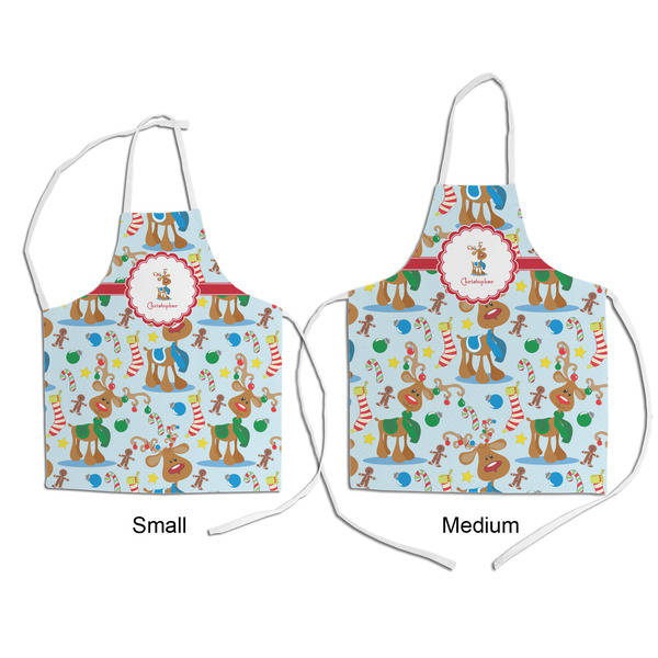 Reindeer Kid's Aprons - Comparison