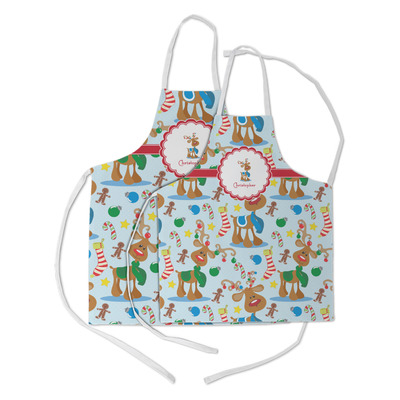 Reindeer Kid's Apron w/ Name or Text