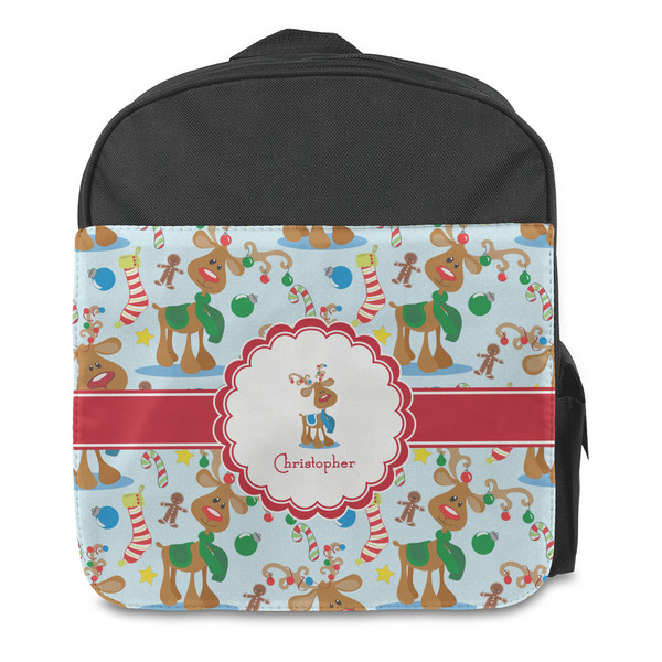 Reindeer Kids Backpack - Front