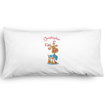 Reindeer Pillow Case - King - Graphic (Personalized)