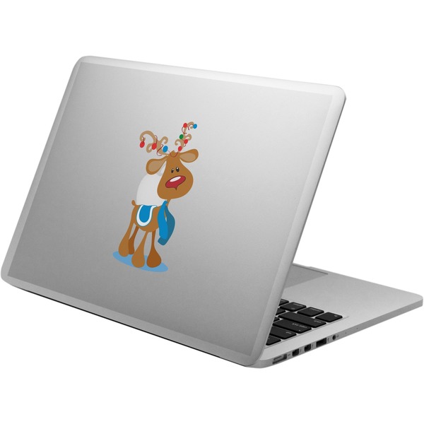 Custom Reindeer Laptop Decal