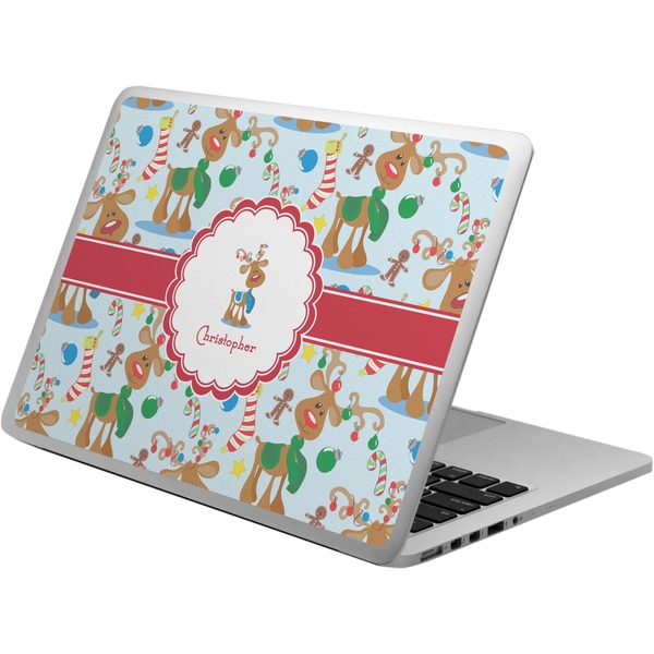 Custom Reindeer Laptop Skin - Custom Sized (Personalized)