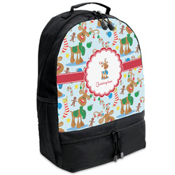 Reindeer Backpacks - Black (Personalized)