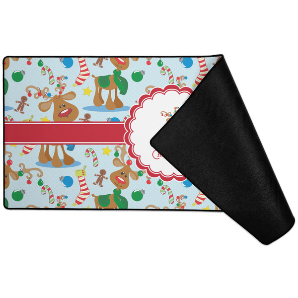 Reindeer Large Gaming Mats - FRONT W/ FOLD