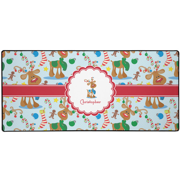 Custom Reindeer 3XL Gaming Mouse Pad - 35" x 16" (Personalized)