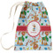 Reindeer Large Laundry Bag - Front View