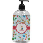Reindeer Plastic Soap / Lotion Dispenser (16 oz - Large - Black) (Personalized)