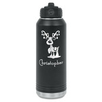 Reindeer Water Bottles - Laser Engraved (Personalized)