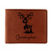 Reindeer Leatherette Bifold Wallet (Personalized)