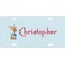 Reindeer Personalized Front License Plate