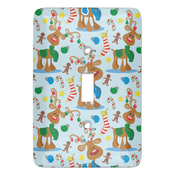 Custom Reindeer Light Switch Cover