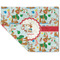Reindeer Double-Sided Linen Placemat - Single w/ Name or Text