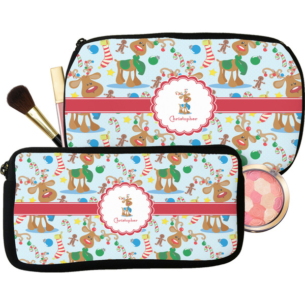 Reindeer Makeup / Cosmetic Bags (Select Size)