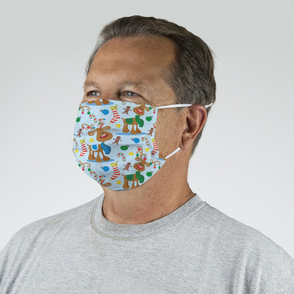 Reindeer Mask - Quarter View on Guy