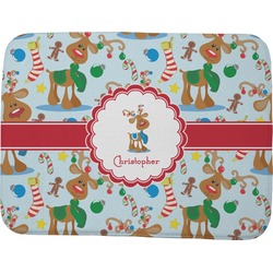 Reindeer Memory Foam Bath Mat - 48"x36" (Personalized)