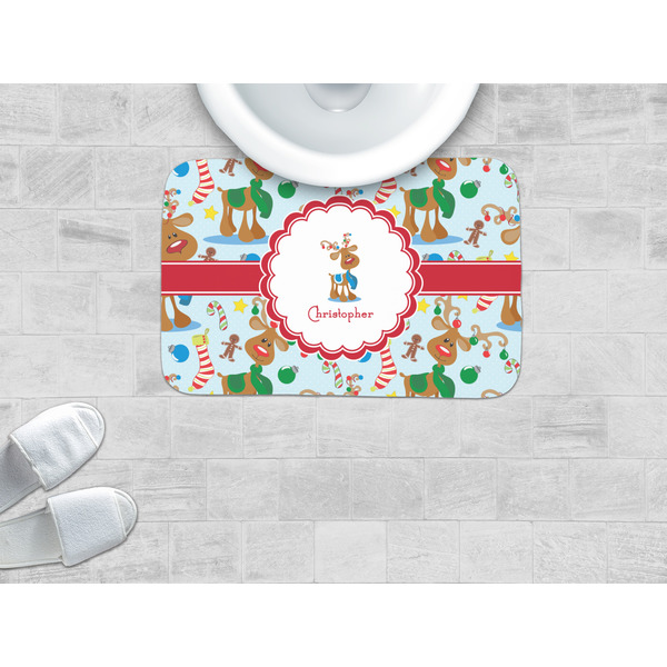Reindeer Memory Foam Bath Mat - LIFESTYLE