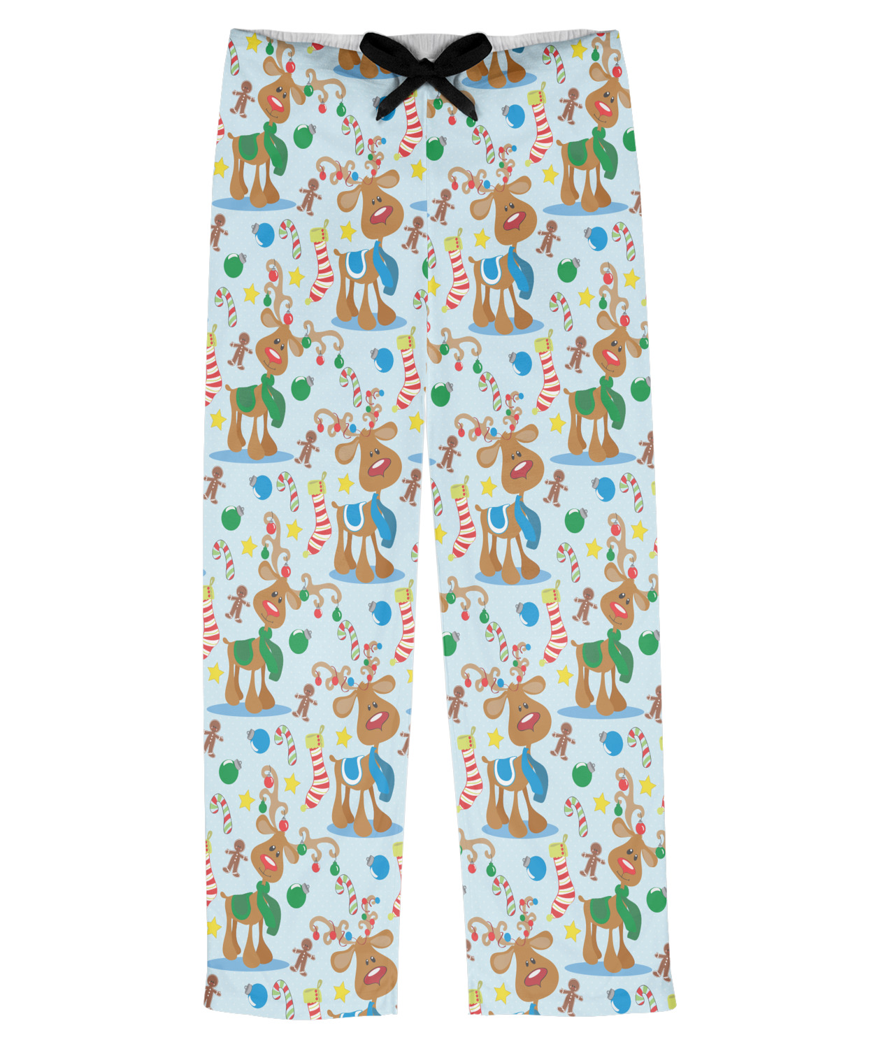 Custom Reindeer Mens Pajama Pants | YouCustomizeIt