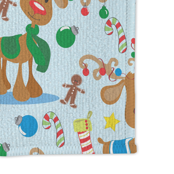 Reindeer Microfiber Dish Rag - DETAIL