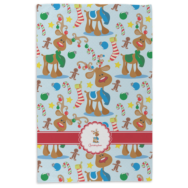 Reindeer Microfiber Dish Towel - APPROVAL