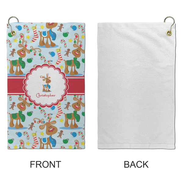 Reindeer Microfiber Golf Towels - Small - APPROVAL