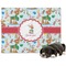 Reindeer Dog Blanket - Large (Personalized)