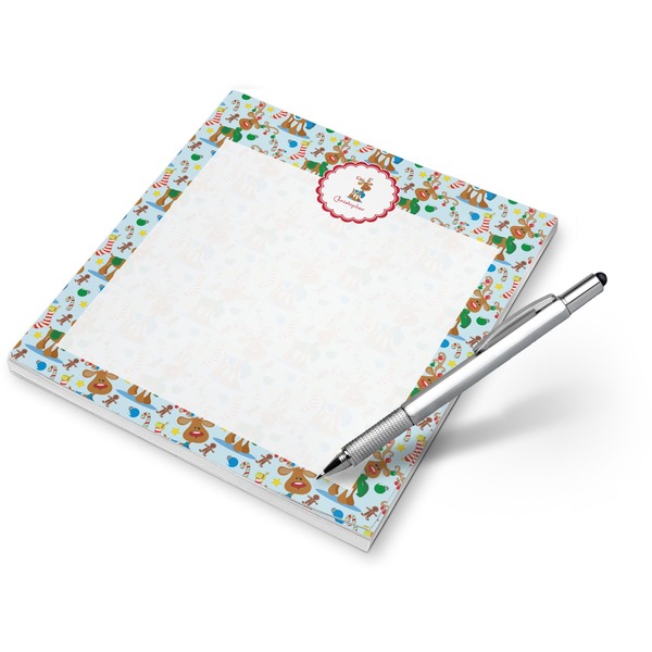 Custom Reindeer Notepad (Personalized)