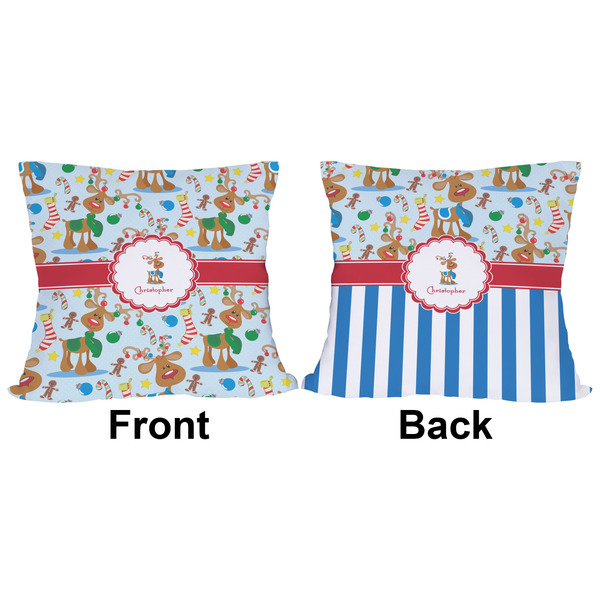 Reindeer Outdoor Pillow - 16x16