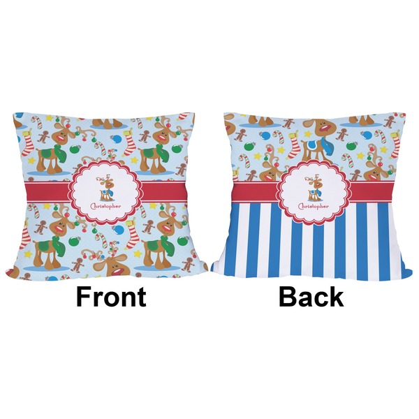 Reindeer Outdoor Pillow - 20x20