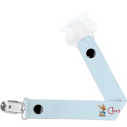 Reindeer Pacifier Clip (Personalized)
